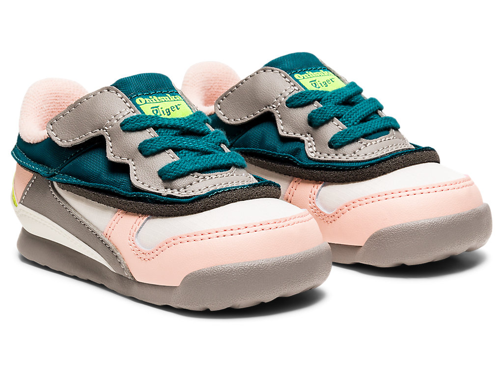 Kids' Onitsuka Tiger Admix Runner Shoes Velvet Pine/Breeze | 57216RGLK