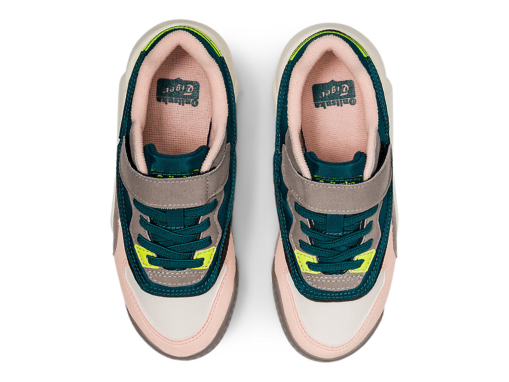 Kids' Onitsuka Tiger Admix Runner Shoes Velvet Pine/Breeze | 91340QJTC