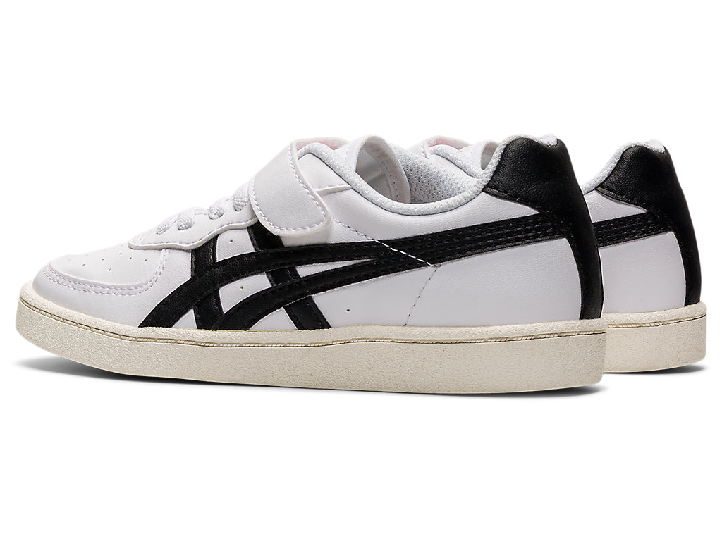 Kids' Onitsuka Tiger Gsm Shoes White/Black | 56029GHMR