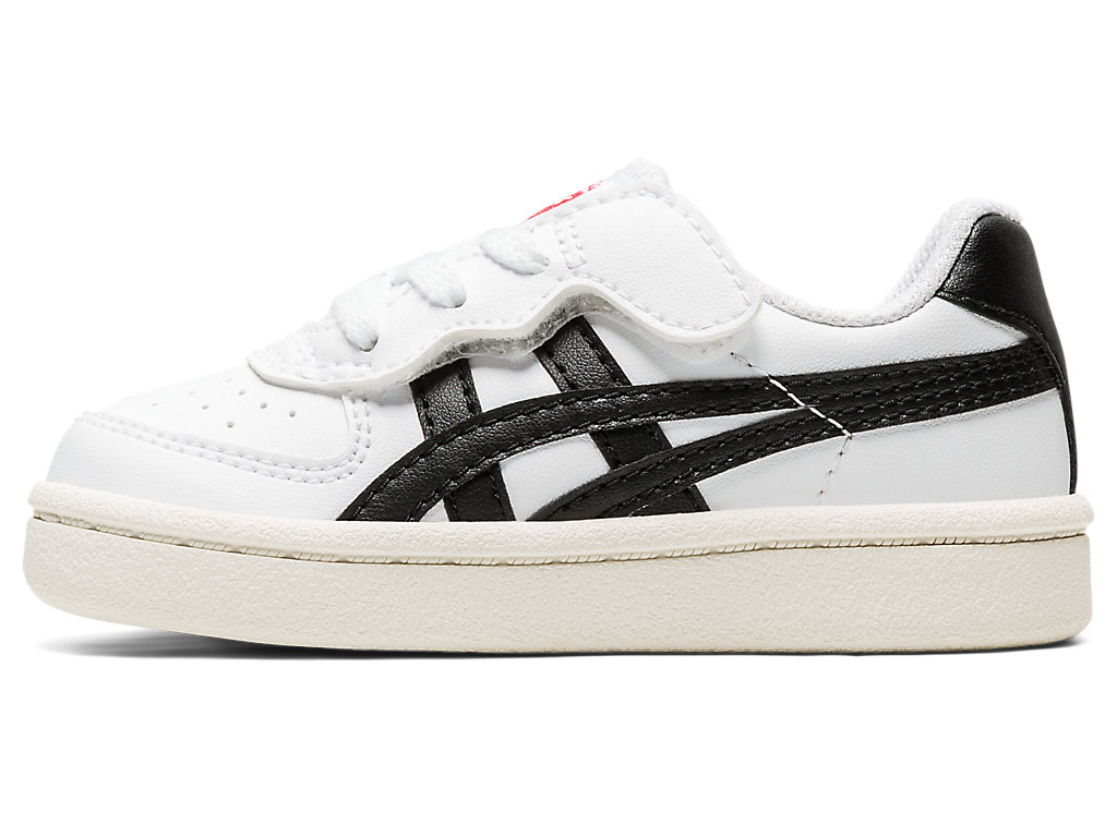 Kids' Onitsuka Tiger Gsm Shoes White/Black | 69287ELWJ