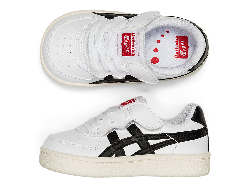 Kids' Onitsuka Tiger Gsm Shoes White/Black | 69287ELWJ