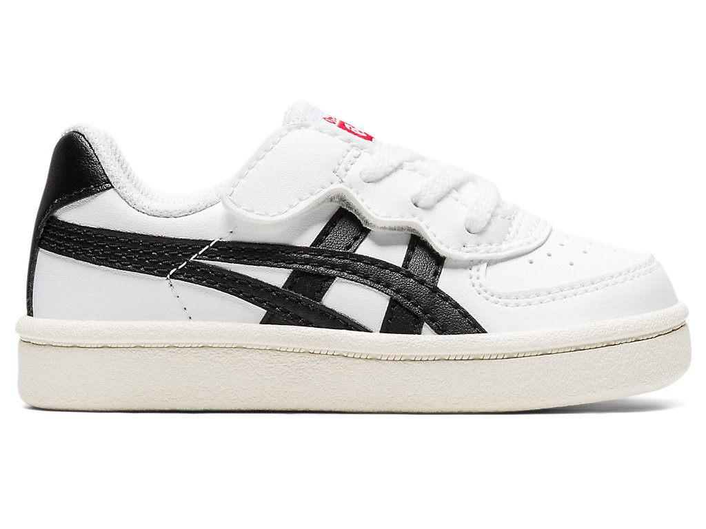 Kids\' Onitsuka Tiger Gsm Shoes White/Black | 69287ELWJ