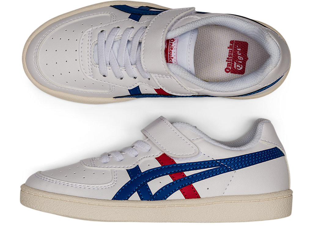 Kids' Onitsuka Tiger Gsm Shoes White/Imperial | 23976SXCO