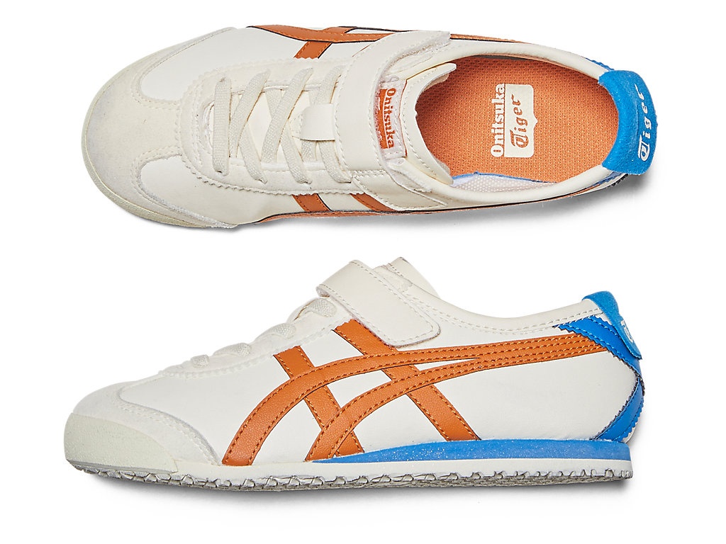 Kids' Onitsuka Tiger Mexico 66 Mexico 66 Cream/Rust Orange | 23549SNUL