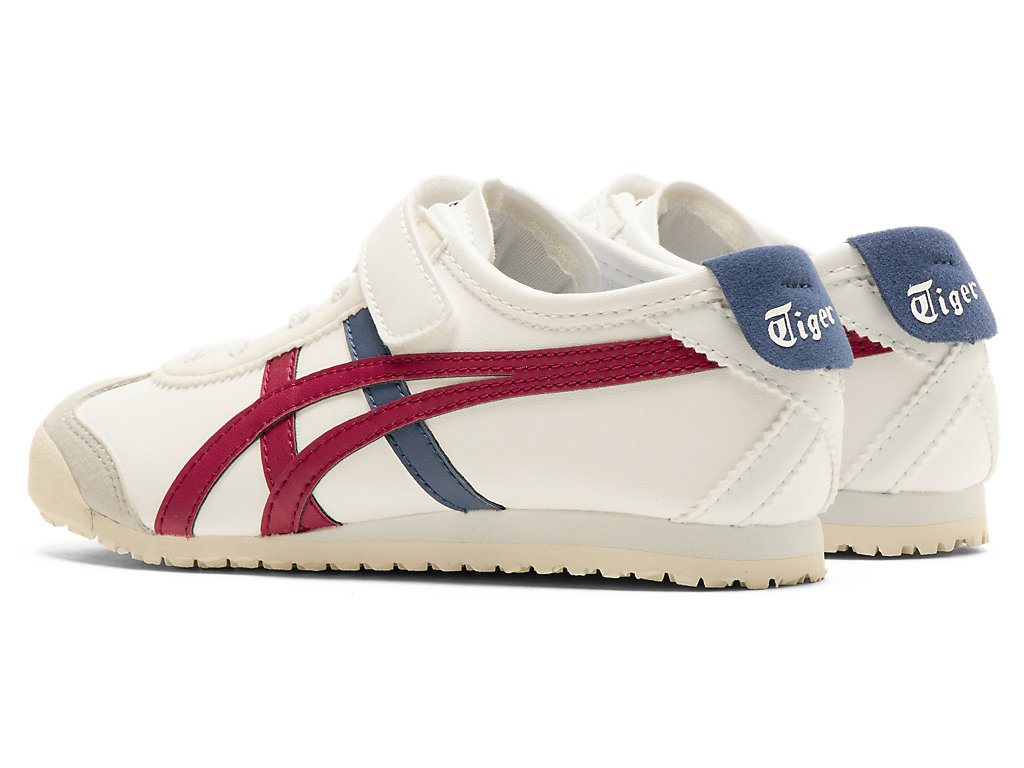 Kids' Onitsuka Tiger Mexico 66 Mexico 66 White/Dried Berry | 38926VRIE