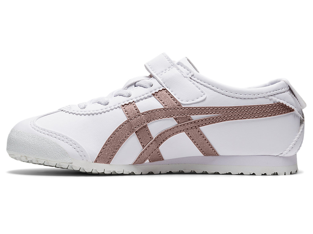 Kids' Onitsuka Tiger Mexico 66 Mexico 66 White/Rose Gold | 73106EOVR