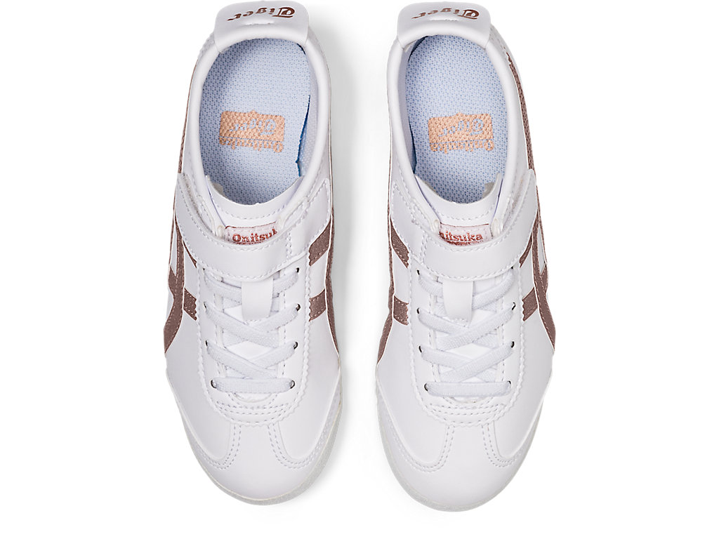 Kids' Onitsuka Tiger Mexico 66 Mexico 66 White/Rose Gold | 73106EOVR