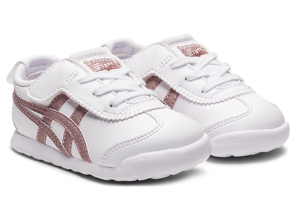 Kids' Onitsuka Tiger Mexico 66 Mexico 66 White/Rose Gold | 74318GZID