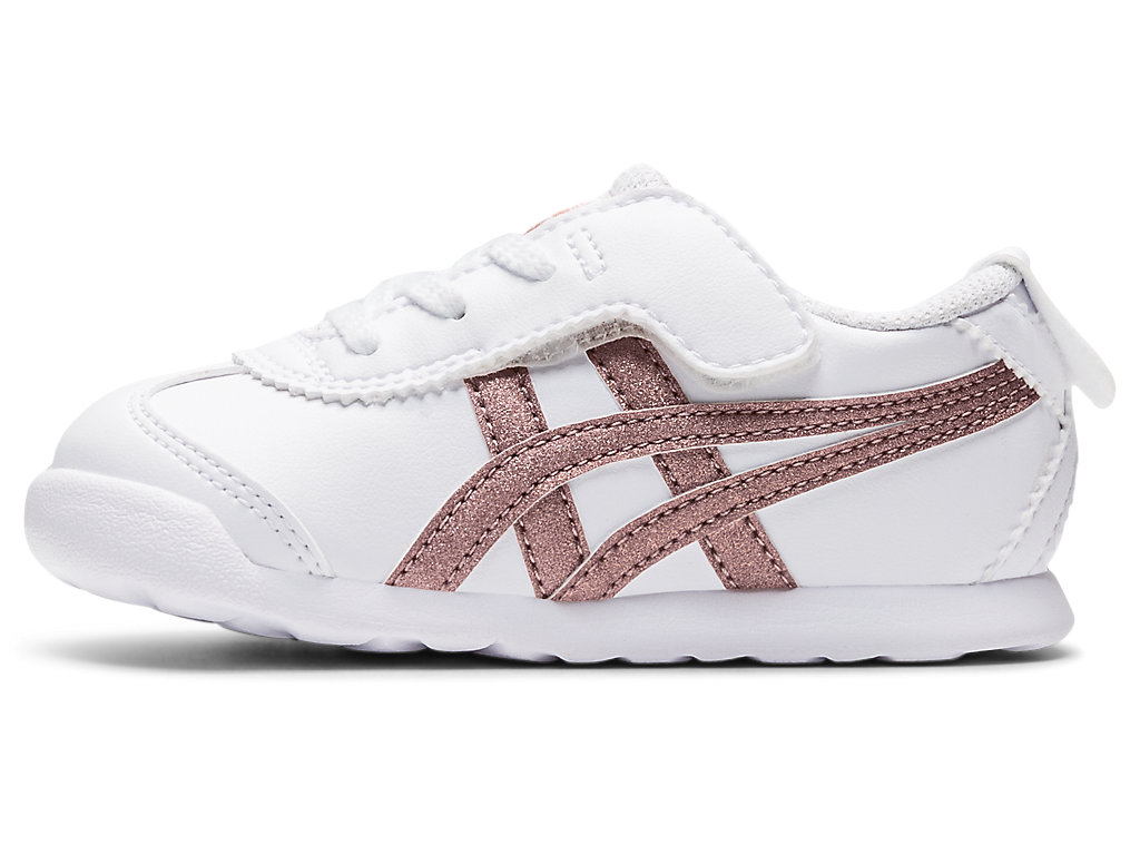 Kids' Onitsuka Tiger Mexico 66 Mexico 66 White/Rose Gold | 74318GZID