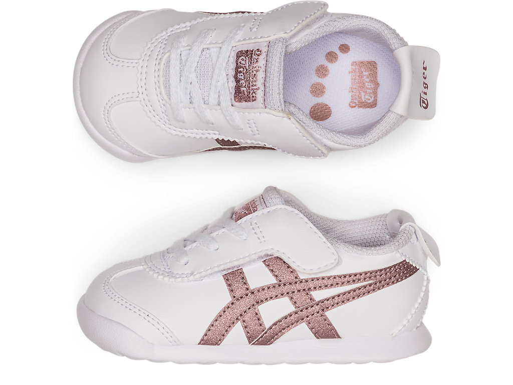 Kids' Onitsuka Tiger Mexico 66 Mexico 66 White/Rose Gold | 74318GZID