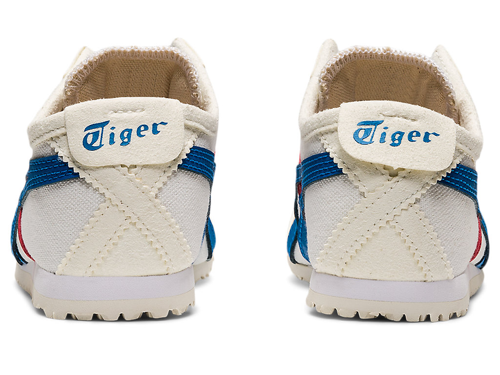 Kids' Onitsuka Tiger Mexico 66® Slip-on Mexico 66 White/Directoire Blue | 28034BQJG