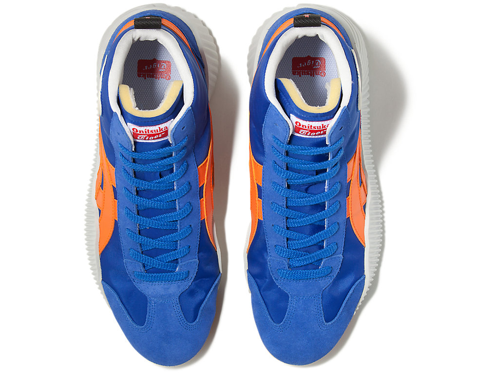 Men's Onitsuka Tiger Acromount Mt Shoes Tuna Blue/Habanero | 31658GRDL