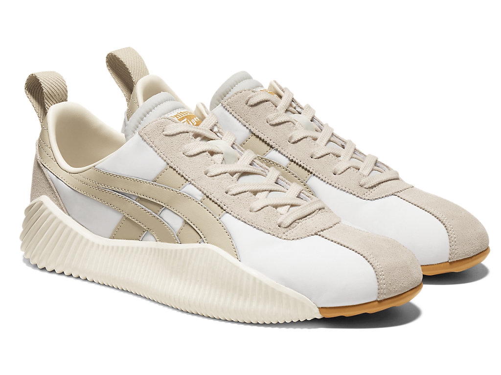 Men's Onitsuka Tiger Acromount Shoes Cream/Putty | 91763BDRQ