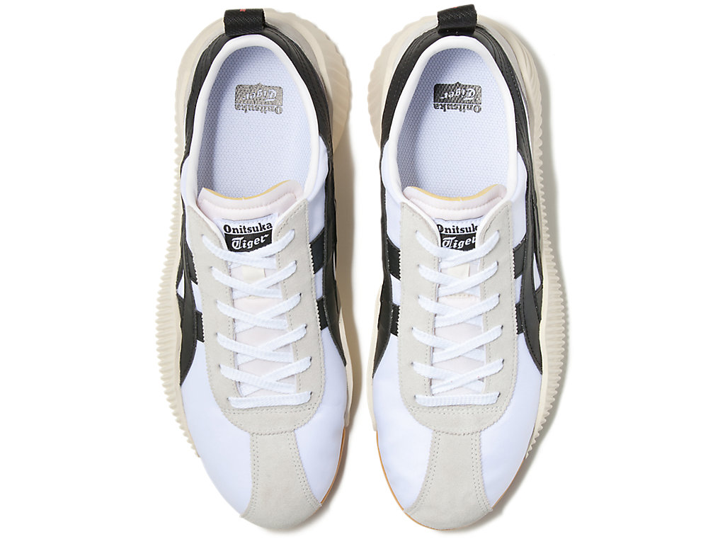 Men's Onitsuka Tiger Acromount Shoes White/Black | 31782DOSA