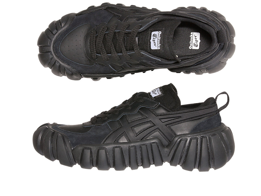 Men's Onitsuka Tiger Dentigre Ls Shoes Black/Black | 07859RFAD