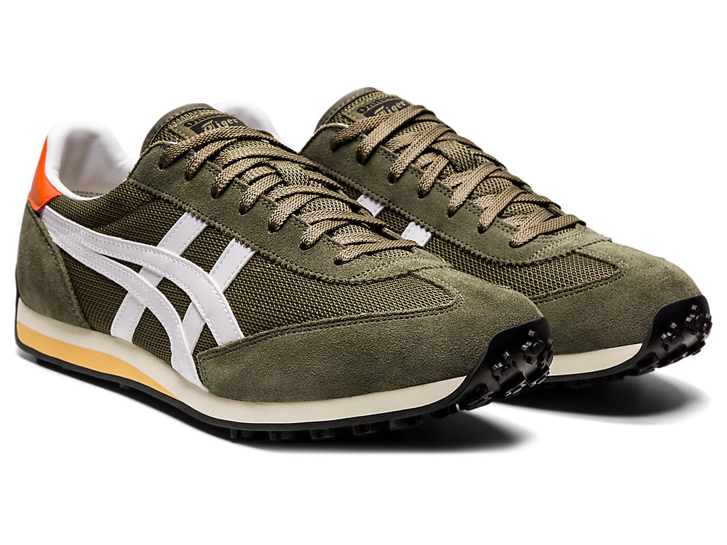 Men's Onitsuka Tiger Edr 78 Shoes Mantle Green/White | 94352XKIJ