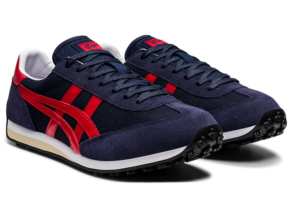 Men's Onitsuka Tiger Edr 78 Shoes Midnight/Classic Red | 73501AMDI