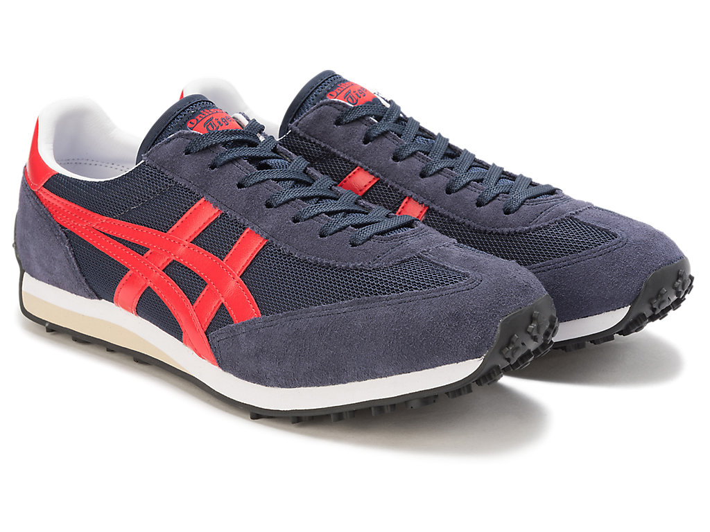 Men's Onitsuka Tiger Edr 78 Shoes Midnight/Classic Red | 73501AMDI