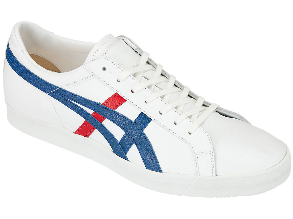 Men's Onitsuka Tiger Fabre Bl-s Deluxe Shoes White/Deluxe Blue | 27915LDPW