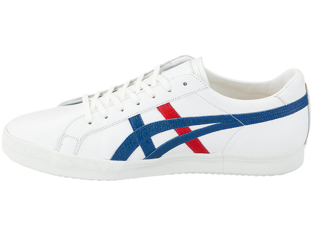 Men's Onitsuka Tiger Fabre Bl-s Deluxe Shoes White/Deluxe Blue | 27915LDPW