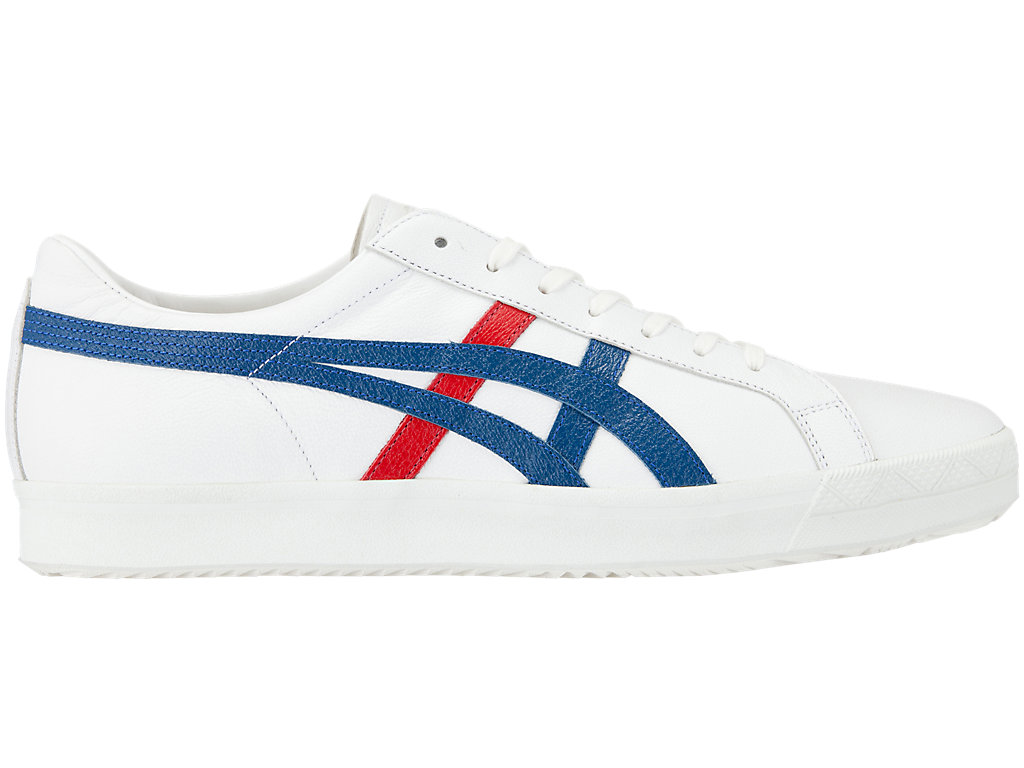 Men\'s Onitsuka Tiger Fabre Bl-s Deluxe Shoes White/Deluxe Blue | 27915LDPW