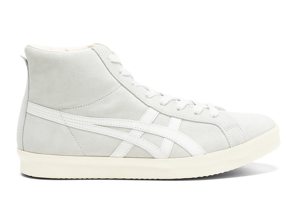 Men\'s Onitsuka Tiger Fabre Hi Nm Shoes Glacier Grey/White | 54980RNEC