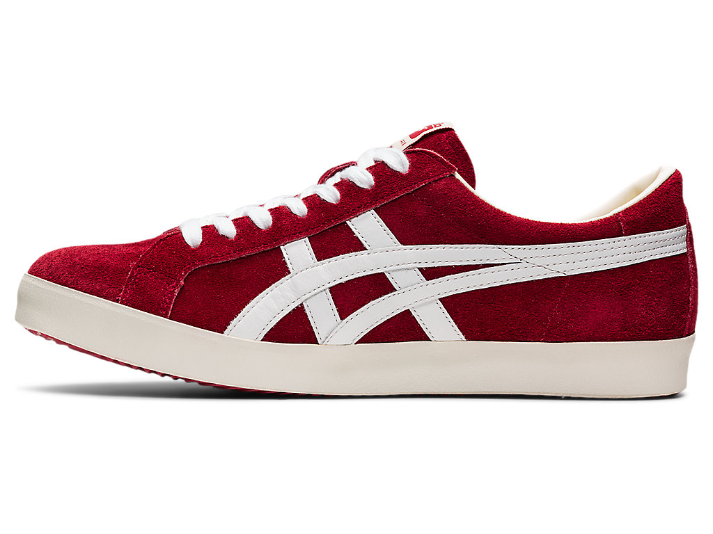 Men's Onitsuka Tiger Fabre Nm Shoes Classic Red/White | 73240REJC