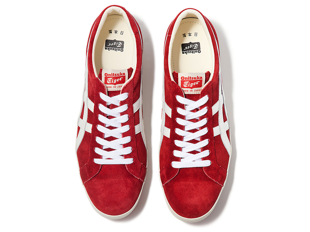 Men's Onitsuka Tiger Fabre Nm Shoes Classic Red/White | 73240REJC