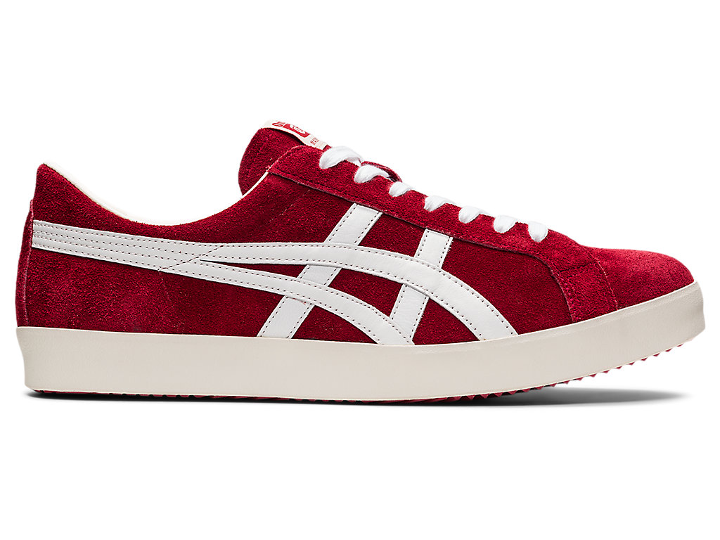 Men\'s Onitsuka Tiger Fabre Nm Shoes Classic Red/White | 73240REJC