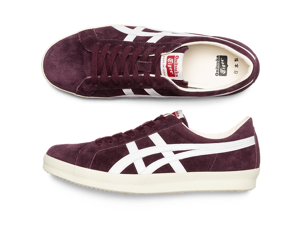 Men's Onitsuka Tiger Fabre Nm Shoes Deep Mars/White | 91035OQDC