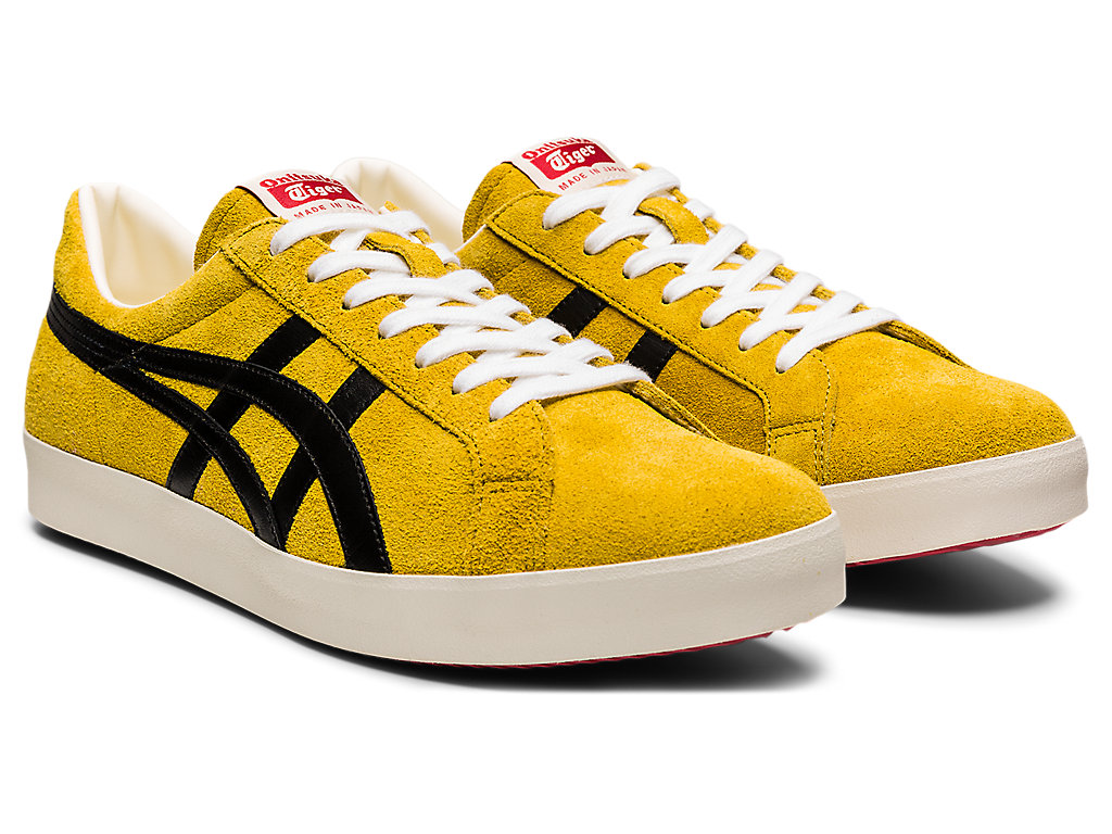 Men's Onitsuka Tiger Fabre Nm Shoes Tai Chi Yellow/Black | 09687RLQY