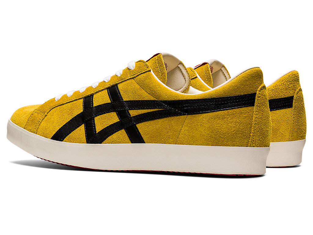 Men's Onitsuka Tiger Fabre Nm Shoes Tai Chi Yellow/Black | 09687RLQY