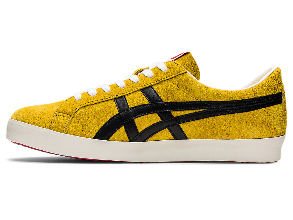 Men's Onitsuka Tiger Fabre Nm Shoes Tai Chi Yellow/Black | 09687RLQY