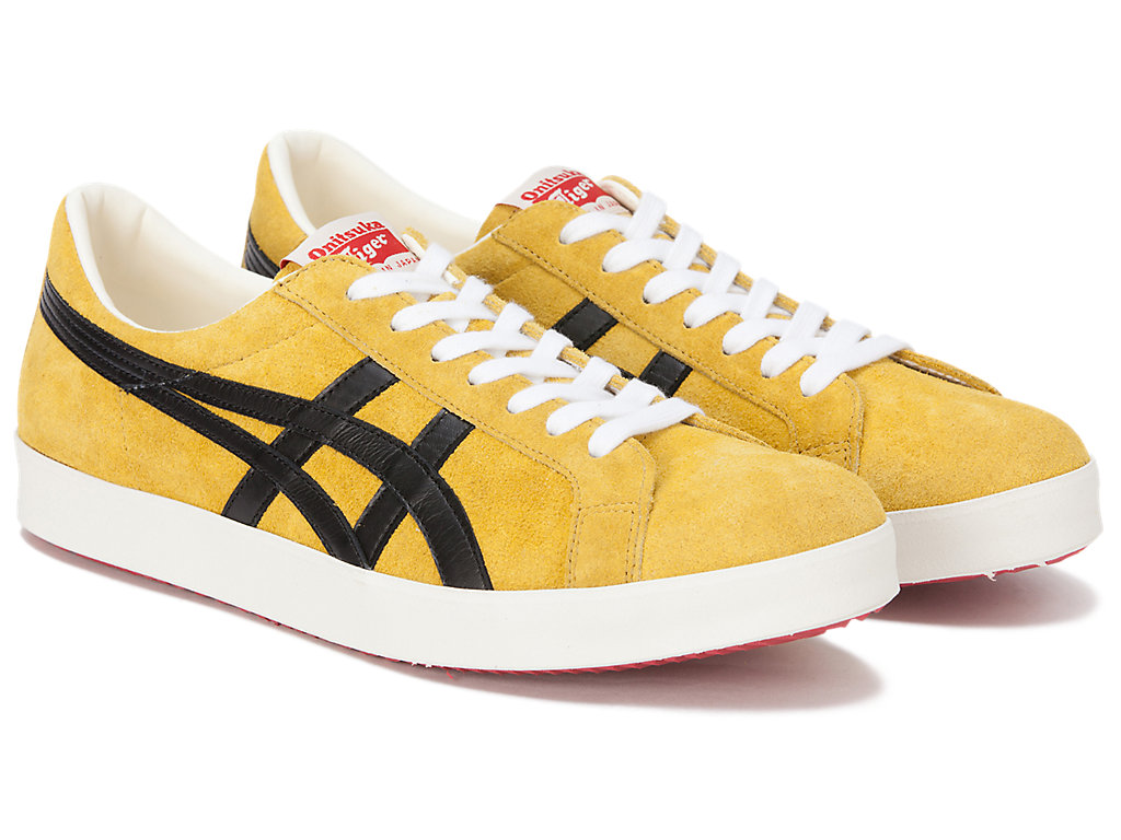 Men's Onitsuka Tiger Fabre Nm Shoes Tai Chi Yellow/Black | 09687RLQY