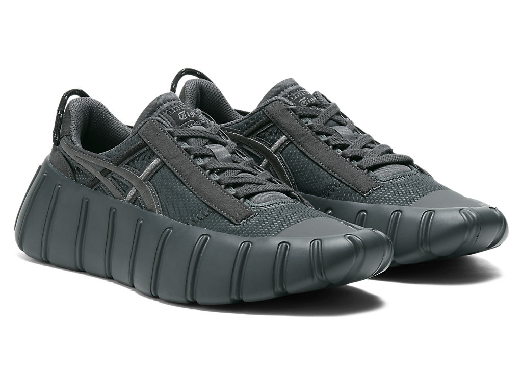 Men's Onitsuka Tiger Gigatia Shoes Carrier Grey/Black | 24079MEZN