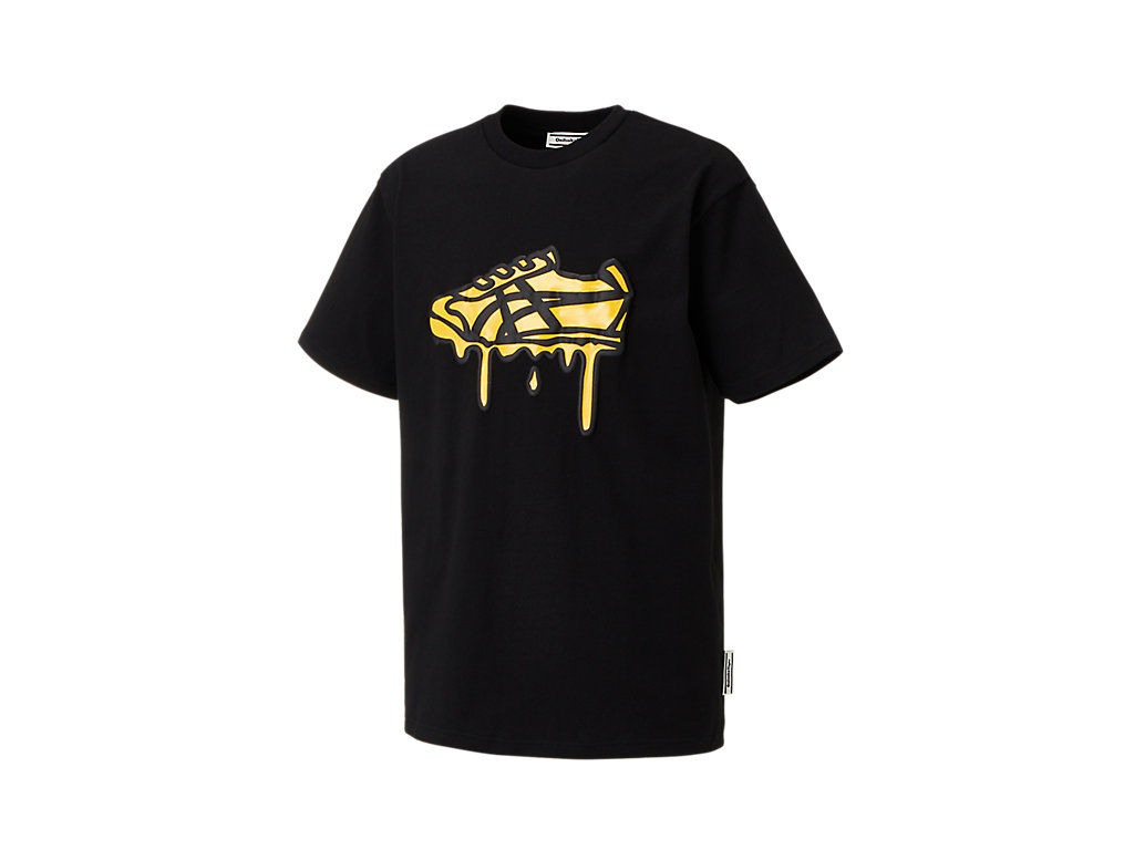 Men's Onitsuka Tiger Graphic Tee Clothing Black | 09862UYGT