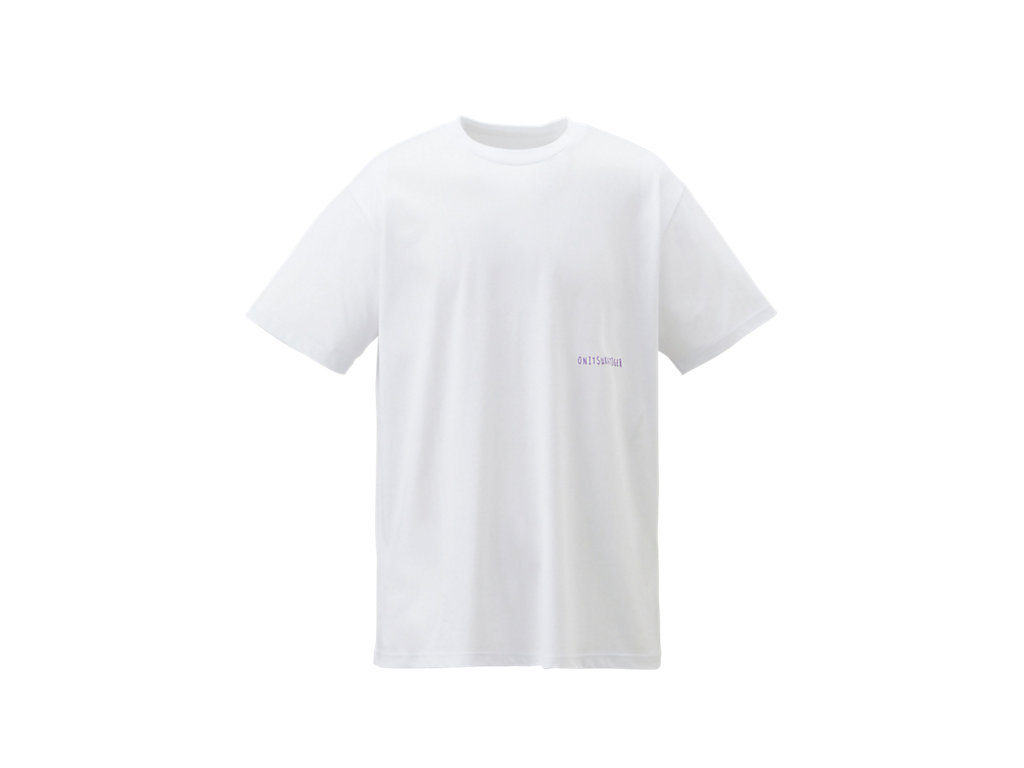 Men's Onitsuka Tiger Graphic Tee Clothing White | 12389DMFP