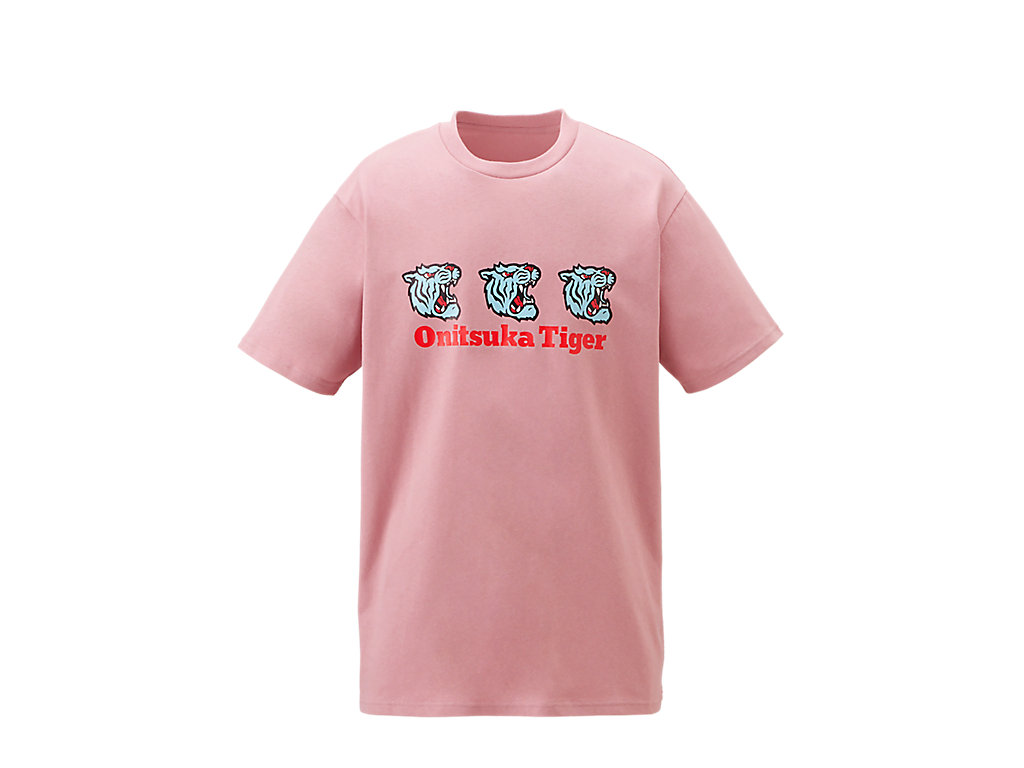 Men's Onitsuka Tiger Graphic Tee Clothing Light Pink | 16205FTVM