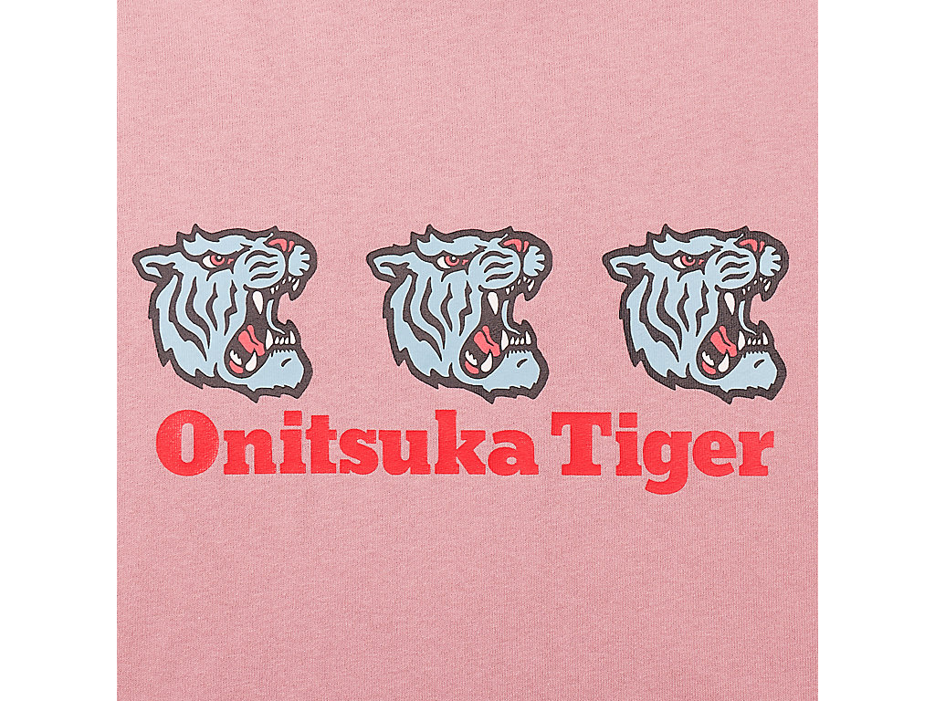 Men's Onitsuka Tiger Graphic Tee Clothing Light Pink | 16205FTVM