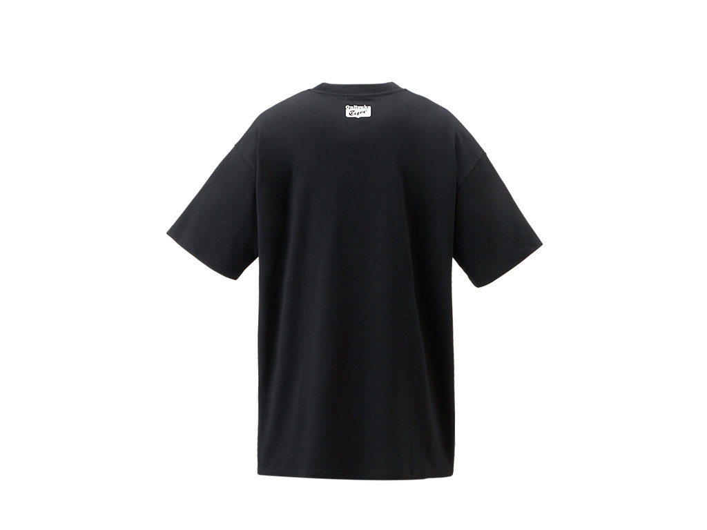 Men's Onitsuka Tiger Graphic Tee Clothing Black | 19608JADI