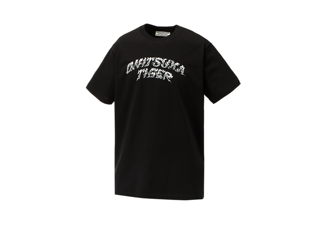 Men's Onitsuka Tiger Graphic Tee Clothing Black | 29846WAUB