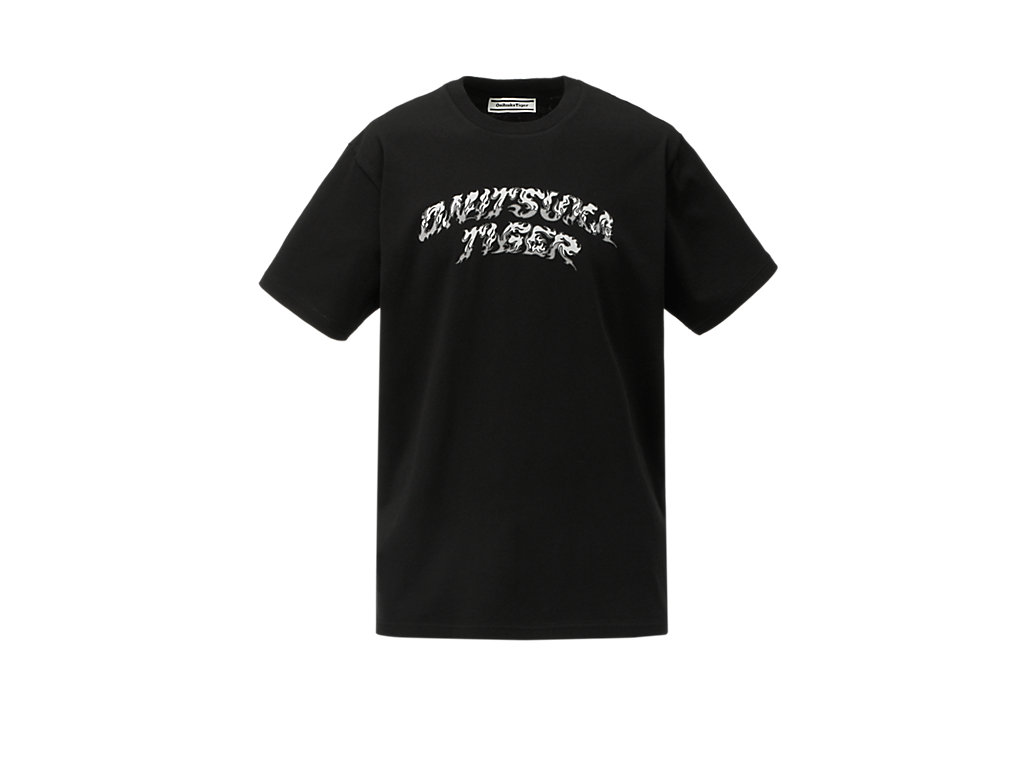 Men\'s Onitsuka Tiger Graphic Tee Clothing Black | 29846WAUB