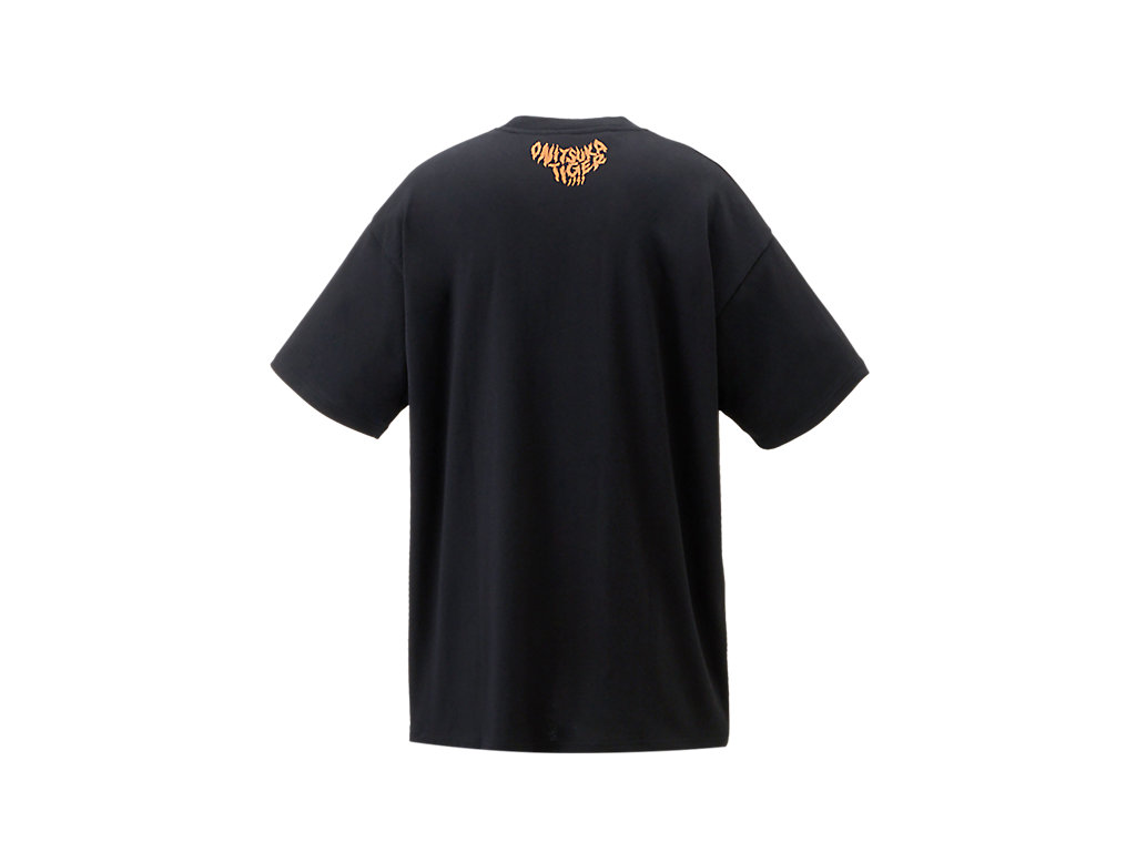 Men's Onitsuka Tiger Graphic Tee Clothing Black | 48725TAOZ