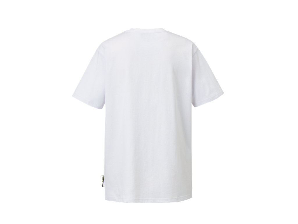 Men's Onitsuka Tiger Graphic Tee Clothing White | 74816MPVU