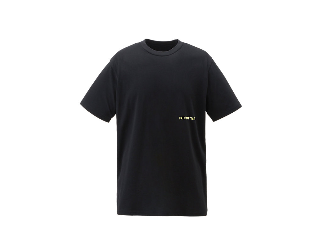 Men's Onitsuka Tiger Graphic Tee Clothing Black | 95471AHLY