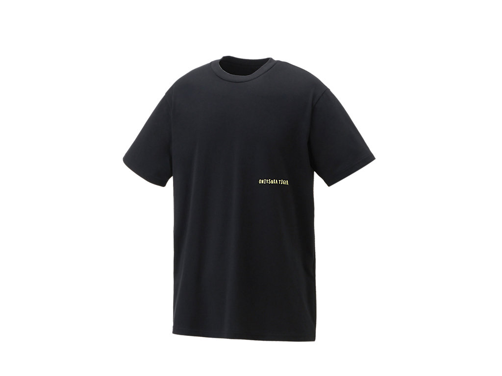 Men's Onitsuka Tiger Graphic Tee Clothing Black | 95471AHLY