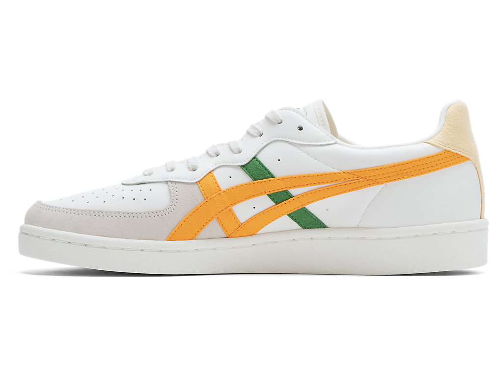 Men's Onitsuka Tiger Gsm Shoes Cream/Citrus | 46971APUY