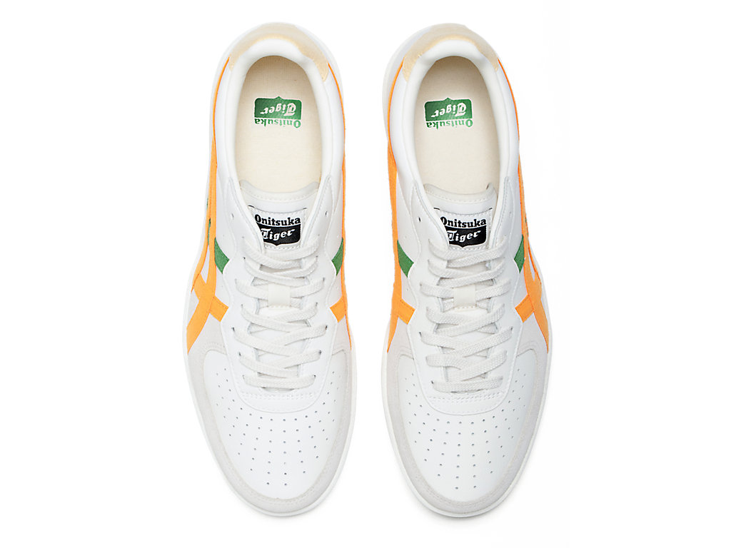 Men's Onitsuka Tiger Gsm Shoes Cream/Citrus | 46971APUY