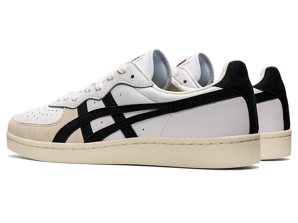 Men's Onitsuka Tiger Gsm Shoes White/Black | 07632SBKF