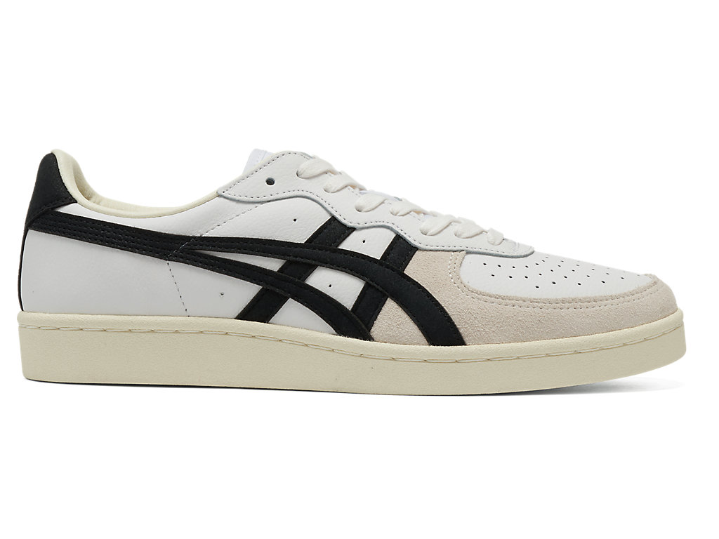 Men\'s Onitsuka Tiger Gsm Shoes White/Black | 07632SBKF